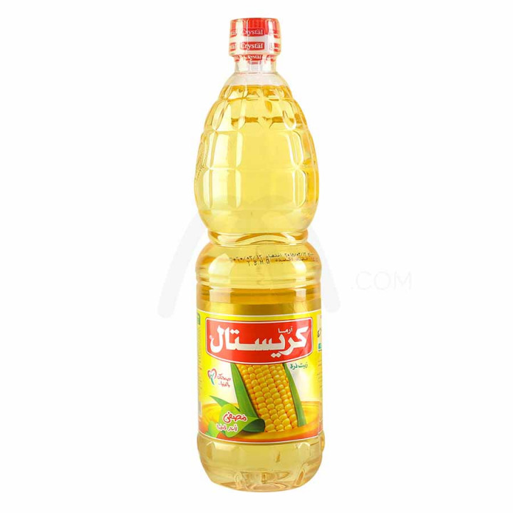 11-1 زيت ذرة ( 900 مللي ) كريستال / Corn Oil ( 900 ml ) Crystal - Image 1