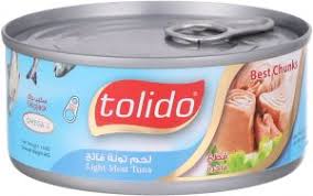 تونة قطع 140 جم - توليدو / Tuna Chunk Easy Open
