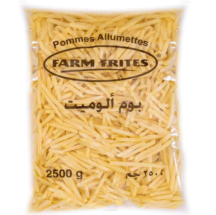 5-2 بوم الوميت 2.5 كجم بوم ألوميت( 2.5 كجم ) فارم فريتس / Pomme Alomet ( 2.5 kg ) Farm Frites - Image 1