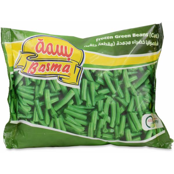6-1-3 فاصوليا خضراء ( 400 جم ) بسمة فاصوليا خضراء ( 400 جم )  بسمة / Green Beans ( 400 gm )  Basma - Image 1